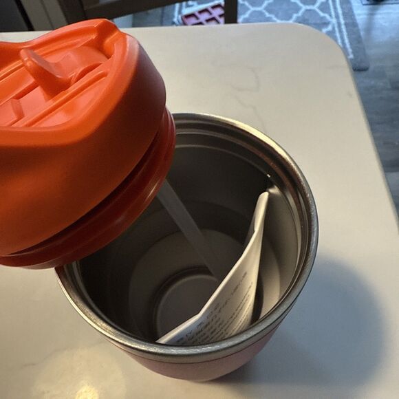 Stanley 20 oz Stainless Steel Ice Flow Flip Straw Tumbler Vivid Violet New - Picture 6 of 7